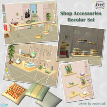 Sims 2 — Judy_AB Shop Accessories - Part B by judyhugsnoopy — Some Deco Item for your shop. Please download the mesh file