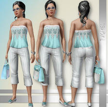 Sims 3 — Elder Everyday Set-10 by TugmeL — **New Bottom mesh! Thin body for the elderly.. :) Thanks *TSR Workshop* This