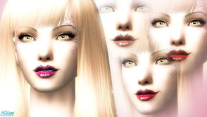 Sims 2 — Sweet. Delicious. by Frozen and Iced — 4 new lipglosses. Hope you\'ll enjoy. By Frozen and Iced.