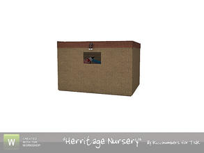 Sims 3 — Herritage Nursery Toy Box by TheNumbersWoman — Toys, toys, now they have toys. By RicciNumbers at TSR.