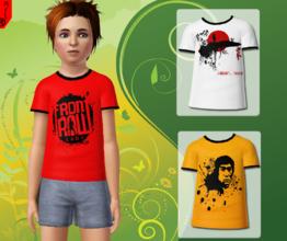 Sims 3 — Children Top Shirt by Artwoer — No Description