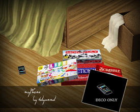 Sims 3 — Bedroom Clutter myPhone by tdyannd — by tdyannd for TSR