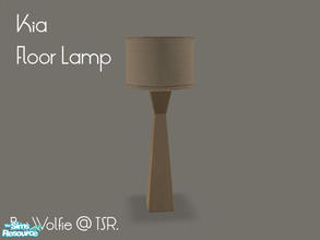 Sims 2 — Kia - Floor Lamp by Wolfie — Sims 3 to Sims 2 Conversion of the Kia Floor Lamp by *n-a-n-u*. Thanks to David for