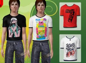 Sims 3 — Ed Banger - So Me by Artwoer — More t-shirt soon!