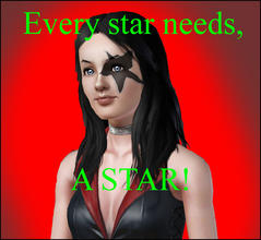 Sims 3 — 'Your a Star' Star by Simyoolayter — Every rockstar needs their own star. Even if it is only makeup. Features: 2