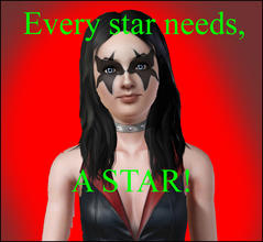 Sims 3 — 'Your a Star' Star for both eyes by Simyoolayter — Every rockstar needs their own star. Even if it is only