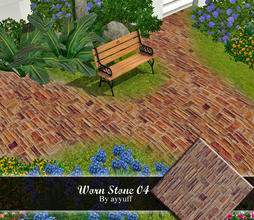 Sims 3 — Worn Stone 04 by ayyuff — 