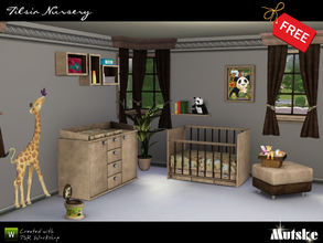 Sims 3 — Tilsia Nursery ** Free** by Mutske — Set of 8 new meshes. To complete the Living and Dining and Bedroom.