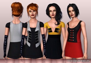 Sims 3 — FS 34 pt. 2 - The Army of three FOR TEENS by katelys — Another 3 conversions of my older dresses - now available