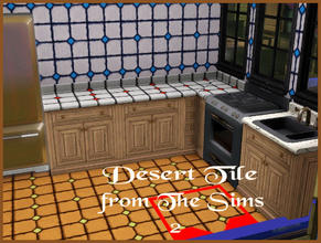 Sims 3 — Brown Stone Tile by robbyngirl — Another Tile Pattern from The Sims 2