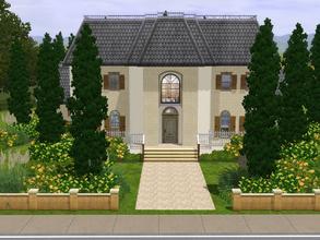 Sims 3 — The Bordeaux by Peacemaker_ic — this french inspired country home has all you will need to retire of raise a