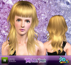 Sims 3 — Newsea Jelly Dance Female Hairstyle  by newsea — This hairstyle by N is for female. Works for teen, young adult,