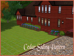 Sims 3 — Cedar Siding by robbyngirl — Enjoy!