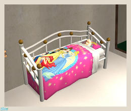 Sims 2 — Princess Set - Day Bed Mesh by rebecah — Day Bed Mesh 