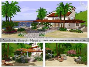 Sims 3 — Residence-12 - Full Furnished by TugmeL — Would you like a house on the beach! How do you will! Please for the