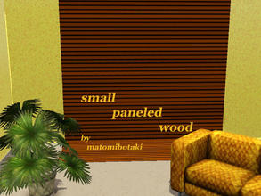 Sims 3 — small paneled wood by matomibotaki — Wood texture to use as terrace title or paneled wall. Gives your home the