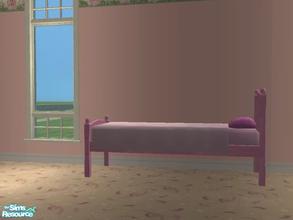 Sims 2 — Pink  Bed by sims1latina88 — pink single Bed.