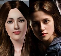 Sims 3 — Bella Swan/Kristen Stewart by Valuka — Bella Swan/Kristen Stewart. Raoncazy37 hair. There are no masks and hack