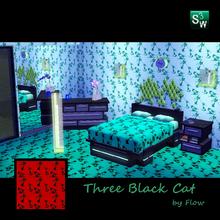 Sims 3 — Three Black Cat by Flovv — These are the three black cat. They have many friends, and they have a cool