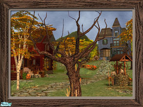 Sims 2 — Halloween Hollow (Apartment Homes) by Pinecat — <font color=#E66C2C><B>Now your Sims can enjoy the