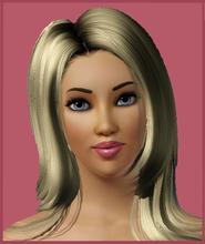 Sims 3 — Jasmine Moore by AshleyBlack — Hair on picture: Peggyzone. Clothes recolours by me. Have fun! :)