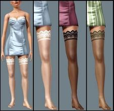 Sims 3 — JP110 Lace Stockings by juttaponath — Lace Stockings for adults and young adults.
