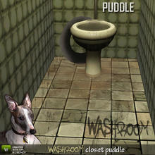 Sims 3 — Puddle (cubicles and corners) by Cyclonesue — There is only one thing worse than a nasty toilet, and that's a