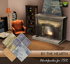 Sims 3 — By The Hearth by BlackGarden — Is there anything more delightful than grabbing a good book and curling up by the
