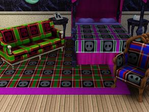 Sims 3 — Evil Couture - Iconic Punk by bgbdwlf408 — Redifine your evil style with this lavish punk pattern.