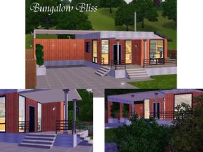 Sims 3 — Bungalow Bliss by Midnight222 — Step into ths stylish bungalow and reconnect with those quiet beachside
