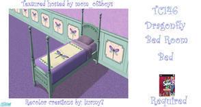 Sims 2 —  TC146 Bed by luvmy7 — A nice bed room that I recolored using the Awesome Textures by : mom_of2boys. This set