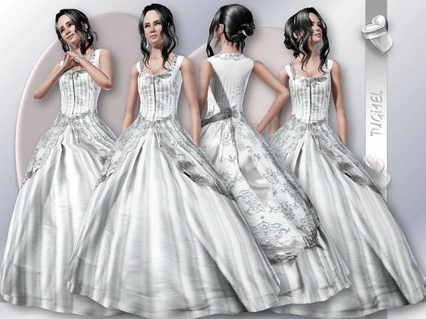 Sims 3 — Wedding Dress-05 by TugmeL — This set has 1 Wedding (Outfits) Thank you for Outfits mesh credit *By Ekky_Sims*