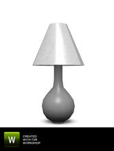 Sims 3 — Lucca Living Lamp by Angela — Lucca Living Tablelamp. Made by Angela@TSR (2010) Please don't clone my meshes or