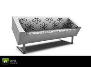 Sims 3 — Lucca Living Loveseat by Angela — Lucca Living Loveseat. Made by Angela@TSR (2010) Please don't clone my meshes
