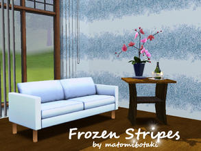 Sims 3 — Frozen Stripes by matomibotaki — Looks nice on pools and walls, in different blue colors, 3 channel, to find
