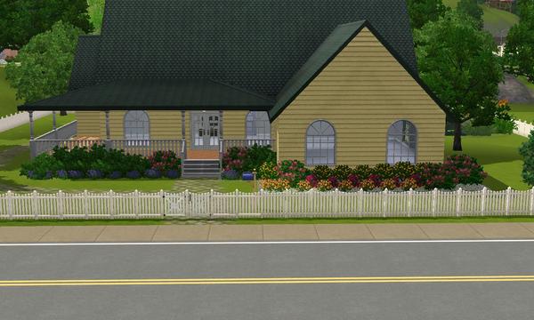 Sims 3 — Cozy Cottage by Judy — I would love to live in this home and hope your sims would too. it is set in a big enough