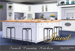 Sims 3 — Kitchen Juwel by ShinoKCR — On April 30 2018 is this Kitchen fixed and ready for DL. Pls remove every old file