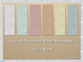 Sims 2 — Luxury Textured Vinyl Anaglypta - Set 1 - Bark by ziggy28 — Luxury Textured Vinyl Anaglypta set 1 Bark.