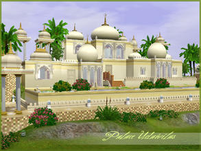 Sims 3 — Palace Udaivilas by senemm — A fabulous royal palace inspired by the indian-arabian style residences. To build