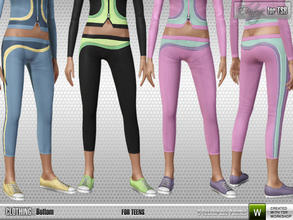 Sims 3 — Ekinege - Sports Wear 3(Teen)-Bottom - S20-2 by ekinege — Three recolorable parts. For teen girls. If you want