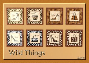 Sims 3 — Wild Things by ziggy28 — You know the old saying 'You can never have enough shoes and handbags?' Well here are