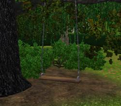 Sims 3 — Balancoire double by lilliebou — Hi! This swing is just a normal seat, it is not a real swing. Two sims can sit
