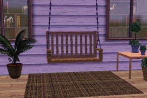 Sims 3 — Balancoire calin by lilliebou — Hi! This swing is just a normal seat, it is not a real swing.