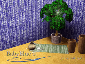 Sims 3 — BabyBlue 2 by matomibotaki — Knitting pattern in soft colors, 2 channel, 2 different blue colors, to find under