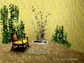 Sims 3 — Patent 4 by matomibotaki — Abstract pattern in brown ,yellow and grey, 3 channel, to find under Carpet/Rug.