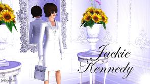Sims 3 — Jackie Kennedy by sbrizolone — Jaqueline Kennedy Onassis, known as Jackie Kennedy, was John Fitzgerald Kennedy's