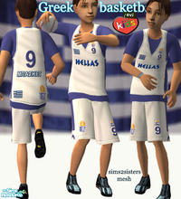 Sims 2 — evi's Greek Basketball - 3 by evi — Everyday outfits for boys, with the National Greek Basketball's Colors