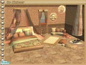 Sims 2 — SIP de Luxe Bedroom by Eisbaerbonzo — Cozy and luxorious bedroom with an oriental touch. The wonderful meshes