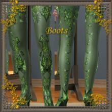 Sims 3 — Poison ivy boots by feeksje — PoisonIvy Boots