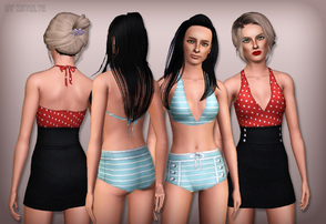 Sims 3 — FS 38 - Complete the look by katelys — New dress and a two piece swimsuit. Hope you enjoy:)